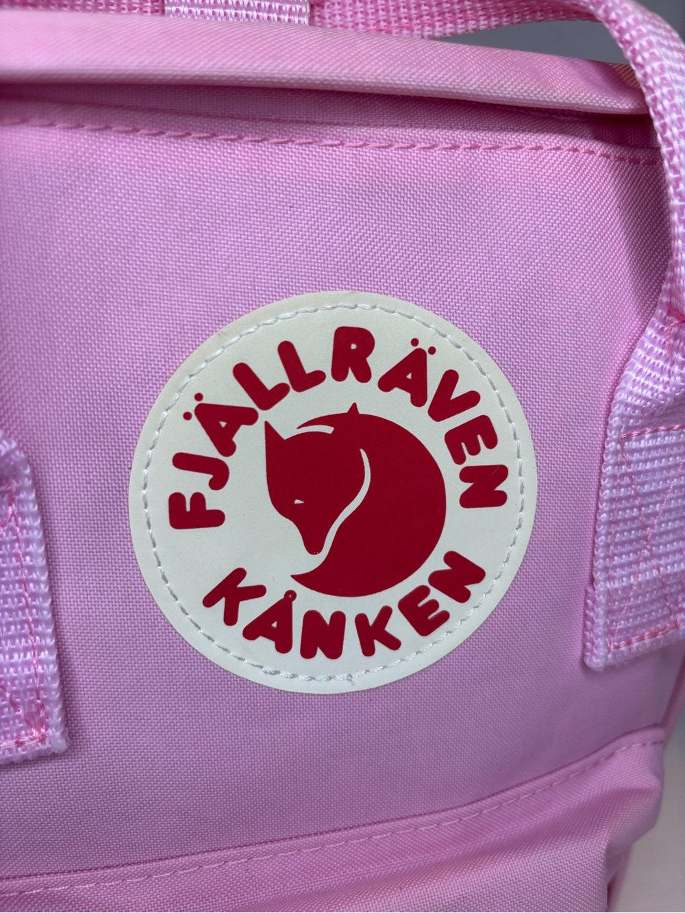 Fjallraven Kanken Mini Backpack Pink Adjustable Strap Unisex Adult - Picture 7 of 8